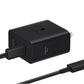 Samsung 50W Power Adapter Duo with USB- C Cable (5A/1.8m) Black