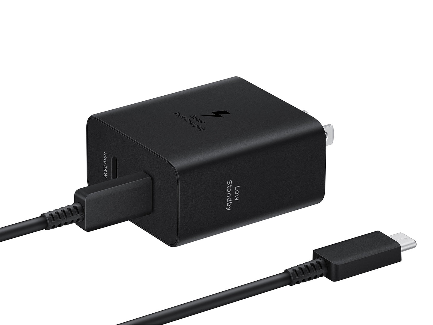 Samsung 50W Power Adapter Duo with USB- C Cable (5A/1.8m) Black