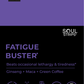 Soul Strips Fatigue Buster Vegano Sem Açúcar Sabor Frutas Vermelhas 30 Tiras