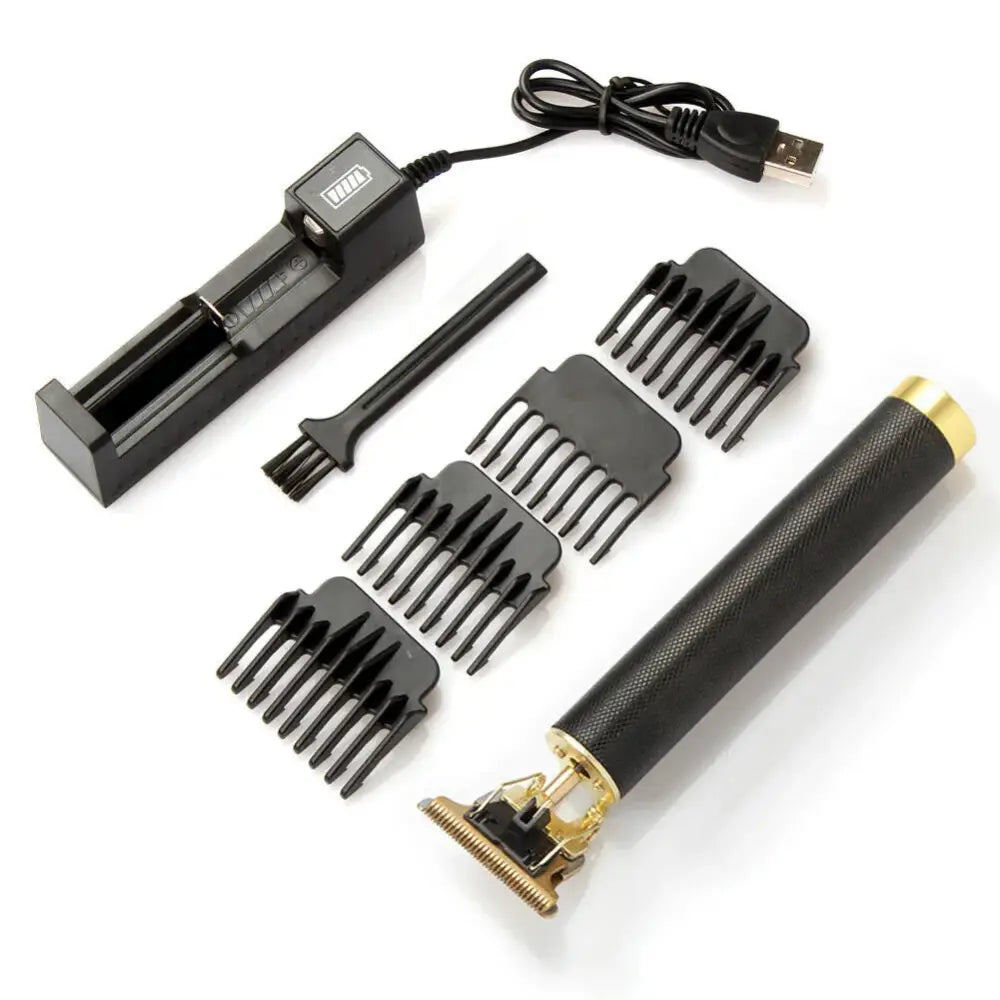 Ornate Gold Cordless Professional Beard and Hair Trimmer