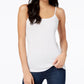 Camisola ajustável feminina Maison Jules, branca, tamanho médio