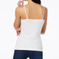 Camisola ajustável feminina Maison Jules, branca, tamanho 2XL