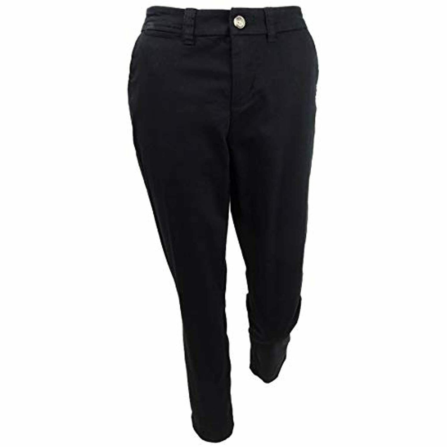 Calça feminina slim Maison Jules preta tamanho 10