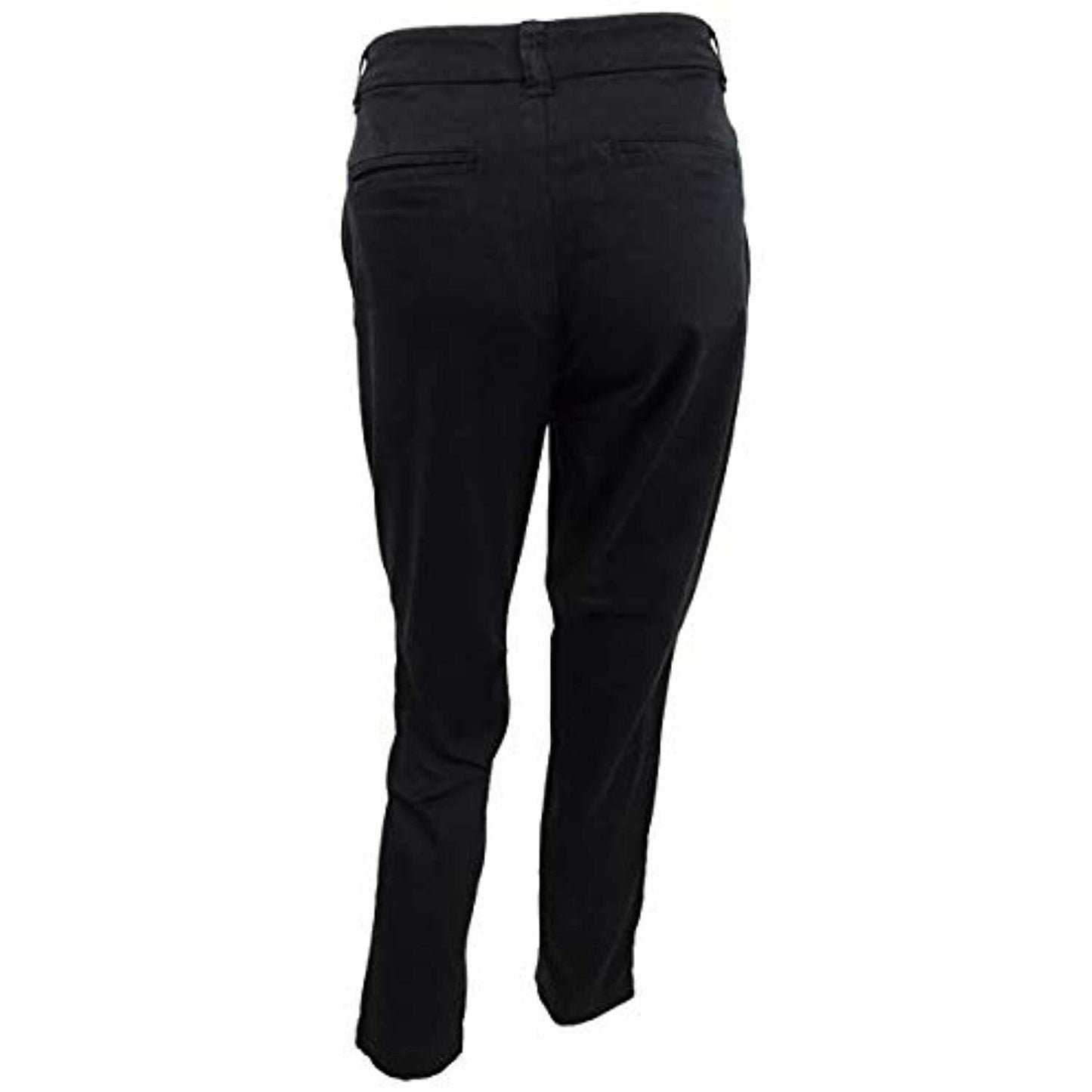 Calça feminina slim Maison Jules preta tamanho 10