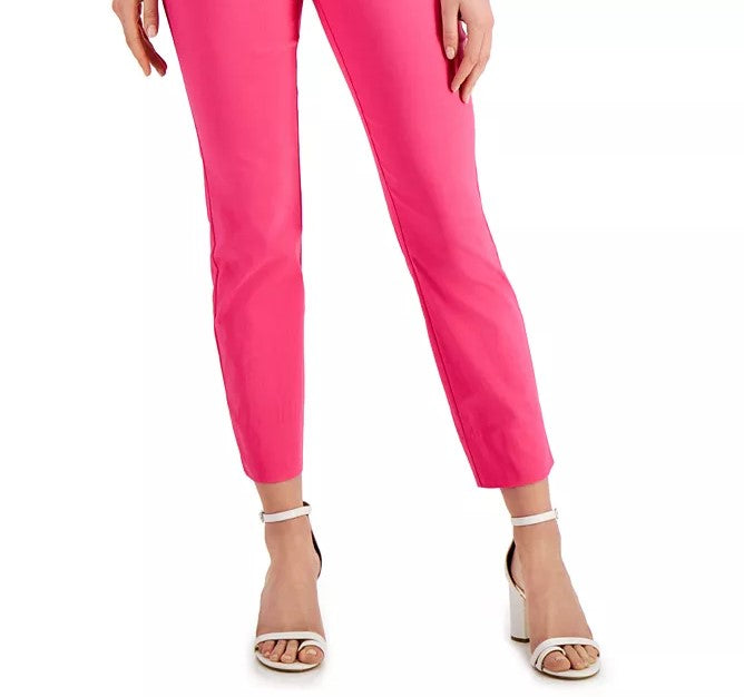 Calça skinny Chelsea Tummy Control feminina Charter Club, rosa escuro, tamanho 4