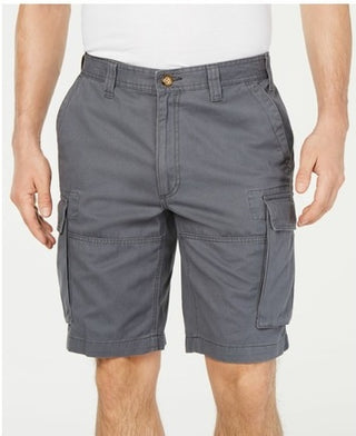 Club Room Men's Summer Olive Cargo Shorts Olive Size 40