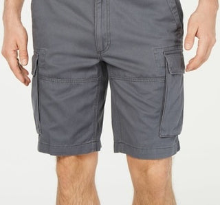 Club Room Men's Summer Olive Cargo Shorts Olive Size 40
