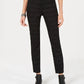Calça jeans skinny estampada feminina Style &amp; Co Curvy-Fit, preta, tamanho 6