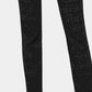 Calça jeans skinny estampada feminina Style &amp; Co Curvy-Fit, preta, tamanho 6