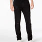 Calça jeans masculina American Rag Slim Fit Stretch Destroyed, tamanho 30x32, carvão, tamanho 30x32