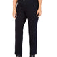 Calça jeans feminina estilo &amp; co com controle de barriga e perna reta, tamanho 16W