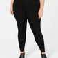 Calças jegging plus size femininas Style &amp; Co, pretas, tamanho 20W