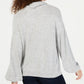 Blusa de malha com gola alta feminina INC International Concepts, cinza, tamanho XX-G