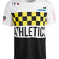 Camiseta gráfica masculina ID Ideology, branca, tamanho XX-G