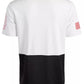Camiseta gráfica masculina ID Ideology, branca, tamanho XX-G