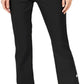 Calça feminina INC International Concepts preta tamanho 8