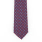 Gravata Club Room Masculina Daisy Neat Vermelha Tamanho Regular