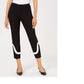Calça Alfani Feminina Colorblocked Preta Tamanho 6 Petite