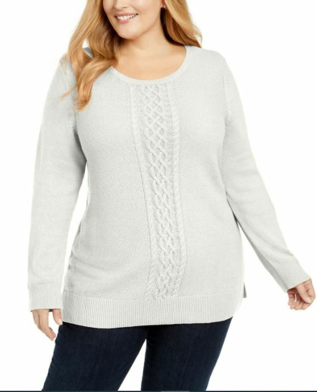 Suéter Karen Scott Feminino em Tricô Branco Tamanho X-G