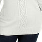 Suéter Karen Scott Feminino em Tricô Branco Tamanho X-G