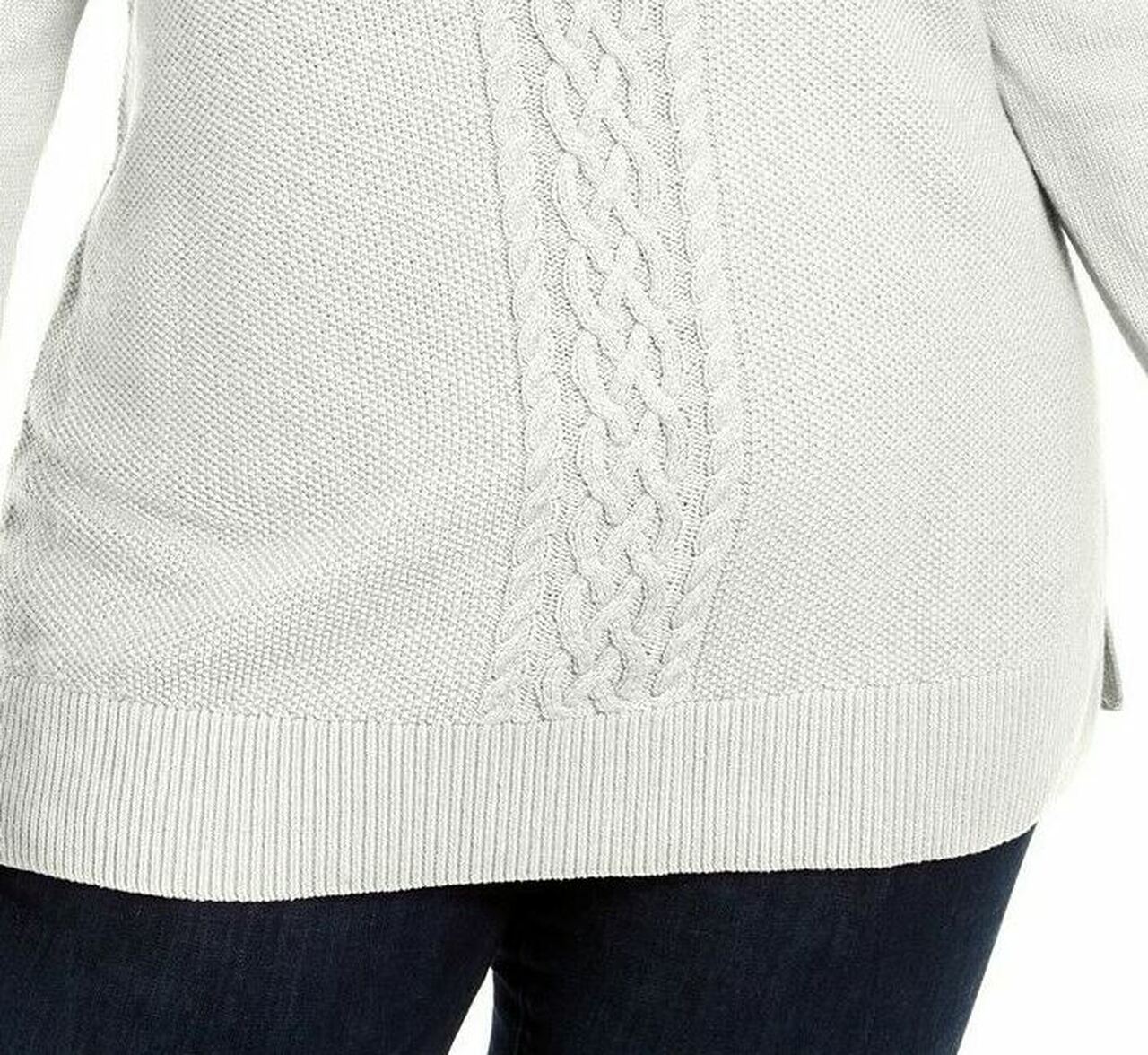 Suéter Karen Scott Feminino em Tricô Branco Tamanho X-G