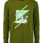 Camiseta estampada gráfica Ideology Big Boys, verde, tamanho médio