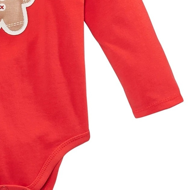 Body de gengibre para bebê menino First Impressions, tamanho vermelho, recém-nascido