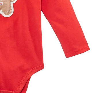 Body de gengibre para bebê menino First Impressions, tamanho vermelho, recém-nascido