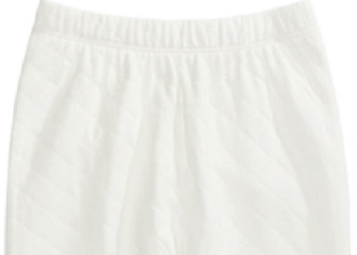 Calça acolchoada para bebê menina First Impressions, tamanho branco, recém-nascido