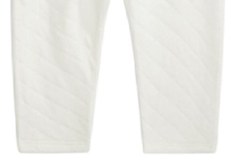 Calça acolchoada para bebê menina First Impressions, tamanho branco, recém-nascido