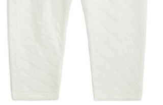 Calça acolchoada para bebê menina First Impressions, tamanho branco, recém-nascido