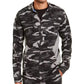 Jaqueta camuflada com blocos de cores masculina ID Ideology, preta, tamanho XXX-G