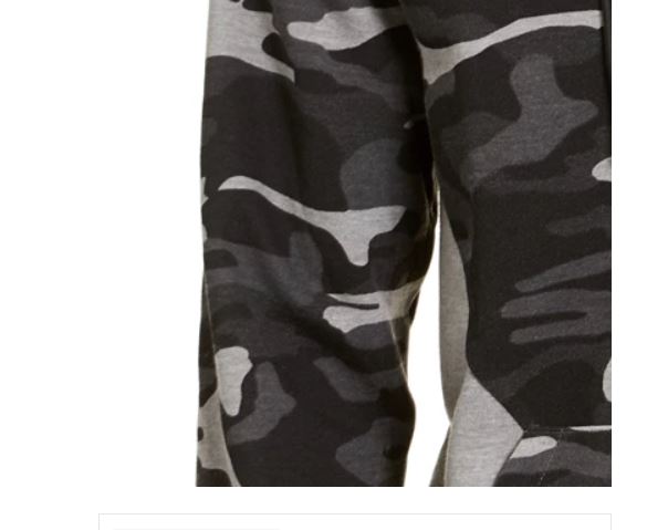 Jaqueta camuflada com blocos de cores masculina ID Ideology, preta, tamanho XXX-G