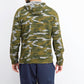 Jaqueta camuflada masculina Ideology Colorblocked verde escuro tamanho XX-G