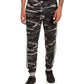 Calça de moletom camuflada com blocos de cores Ideology masculina, preta, tamanho pequeno