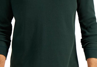 Club Room Men's Henley Shirt Green Size Small