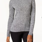 Karen Scott Suéter Feminino de Algodão com Gola Mole, Tamanho Natural, Extra Grande