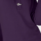 Karen Scott Suéter Henley Feminino de Algodão Roxo Tamanho Pequeno