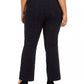 Calça xadrez plus size Alfani feminina, azul marinho, tamanho 28