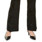 Calças femininas Alfani Tummy-Control Jacquard pretas tamanho 6
