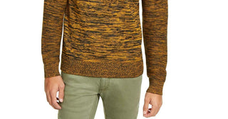 Suéter Raglan com Capuz Masculino INC International Concepts Amarelo Tamanho P