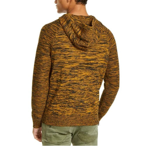 Suéter Raglan com Capuz Masculino INC International Concepts Amarelo Tamanho XXX-G