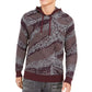 Suéter com capuz masculino INC International Concepts, roxo, tamanho pequeno