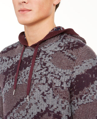 Suéter com capuz masculino INC International Concepts, roxo, tamanho pequeno