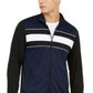 Jaqueta esportiva masculina Ideology Colorblocked azul tamanho 3 extra grande