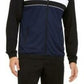 Jaqueta esportiva masculina Ideology Colorblocked azul tamanho 3 extra grande