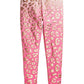 Leggings estampadas de chita Epic Threads Big Girls rosa escuro tamanho grande