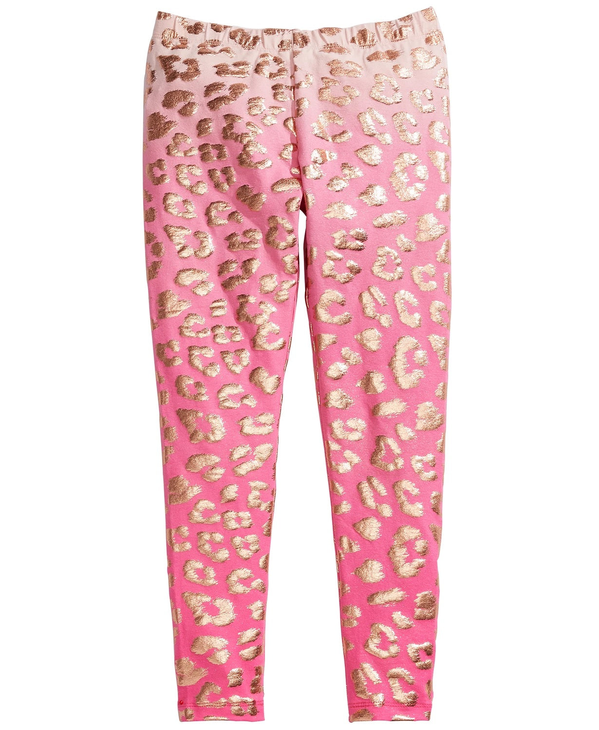 Leggings estampadas de chita Epic Threads Big Girls rosa escuro tamanho grande