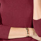 Karen Scott Suéter Feminino Gola Alta Roxo Médio Tamanho XXG