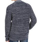 Cardigan texturizado masculino American Rag azul tamanho médio